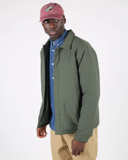 Greyson Padded Coach Jacket - Olive