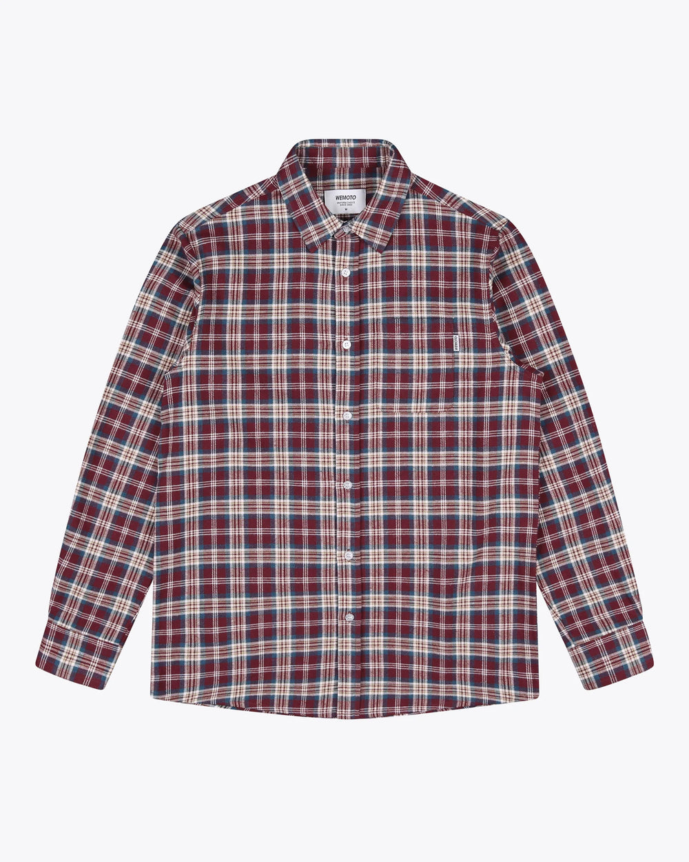 Ian Cotton Flannel Shirt - Grape