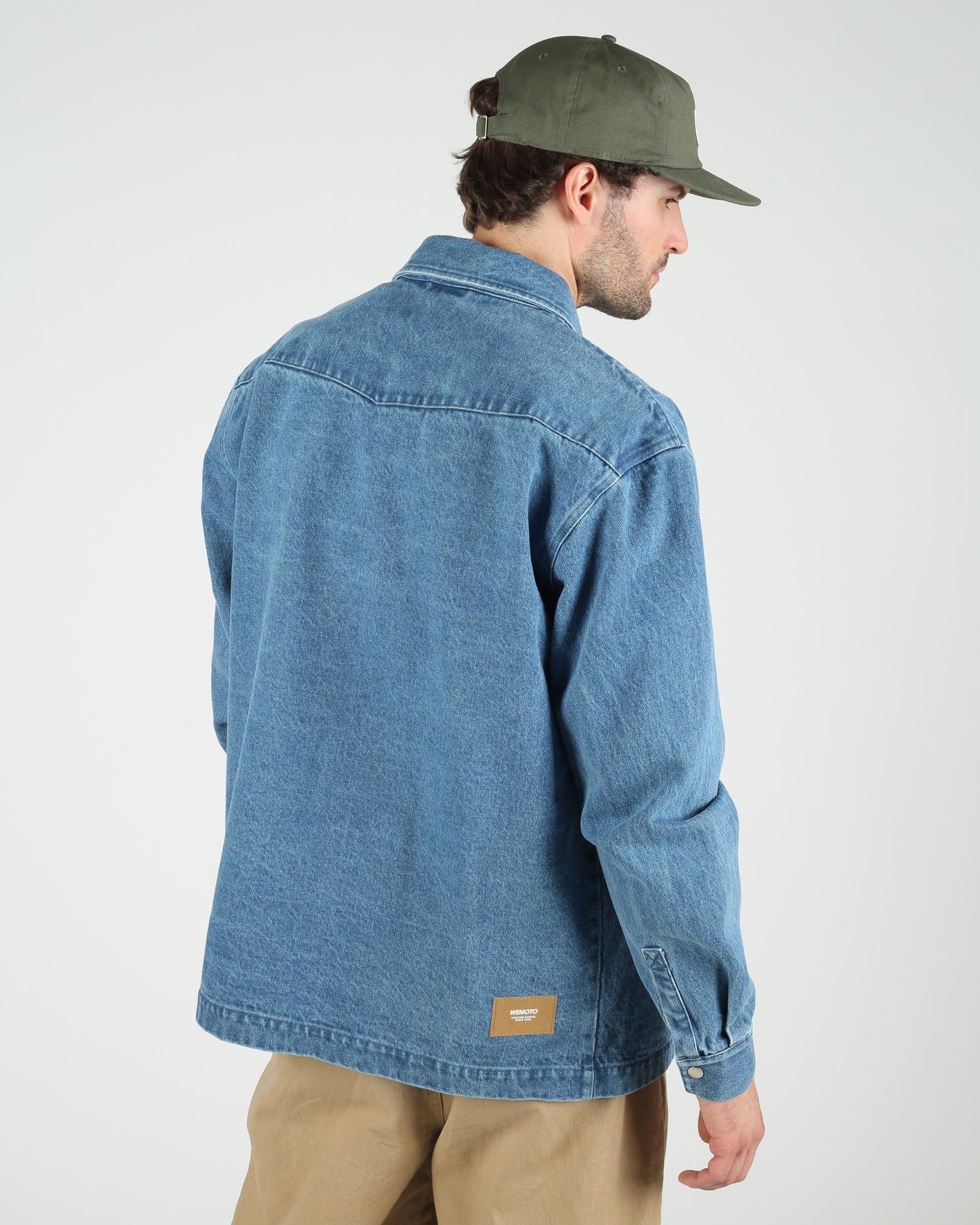 Len Denim Overshirt - Blue Denim