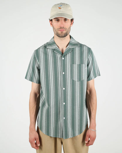 Vernon Resort Collar Shirt - Green