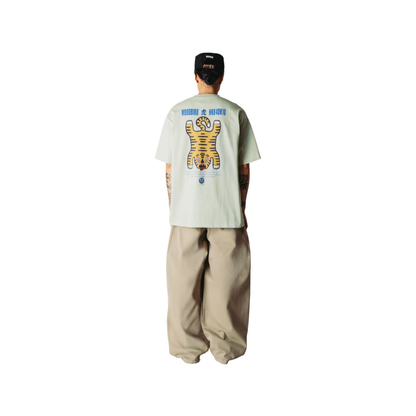 Baine Tiger Tee - Dusty Green