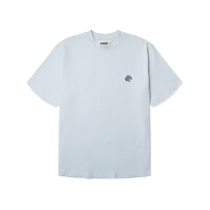 Baine Carp Tee - Dusty Blue