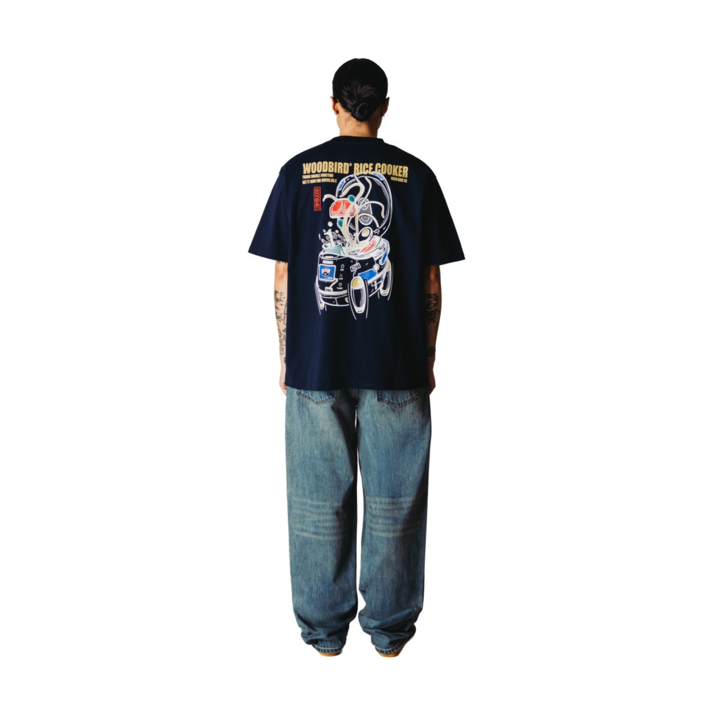 Baine Cook Tee - Dark Navy