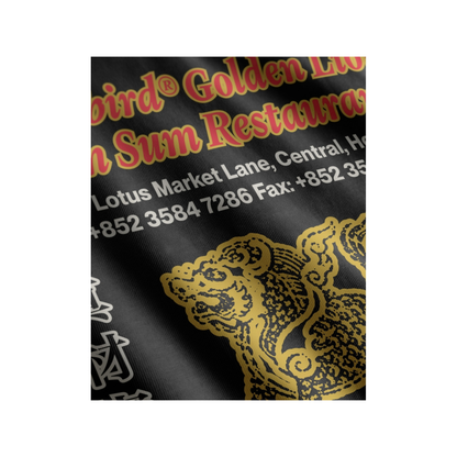 Baine Golden Tee - Black