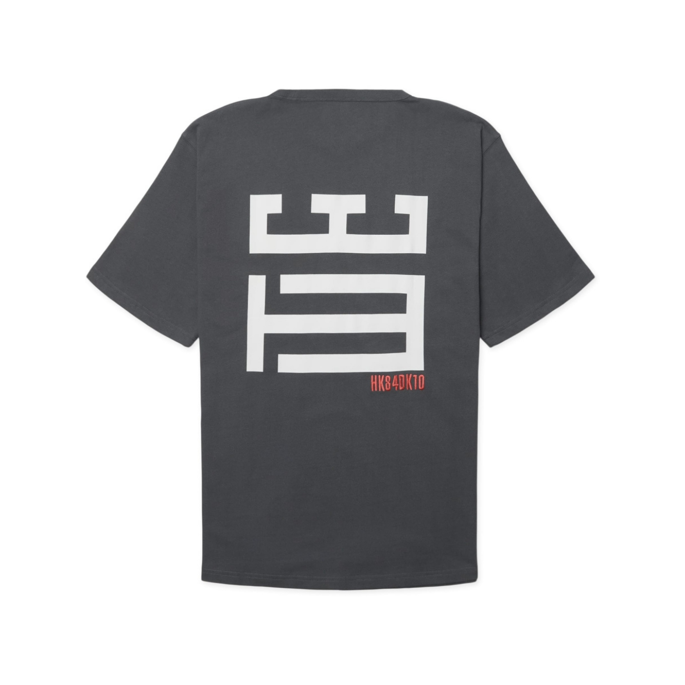 Baine Mono Tee - Slate Blue