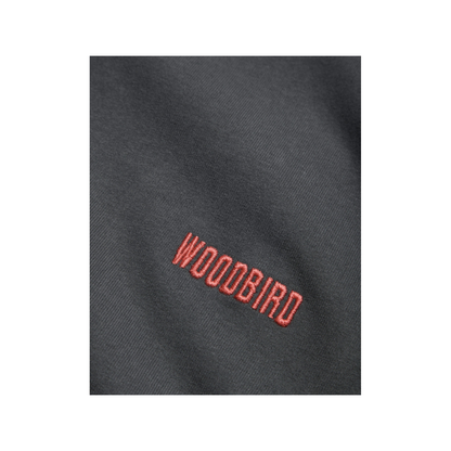 Baine Mono Tee - Slate Blue