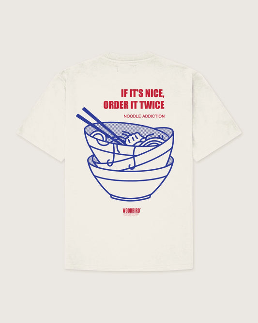 Baine Noodle Tee - Off White