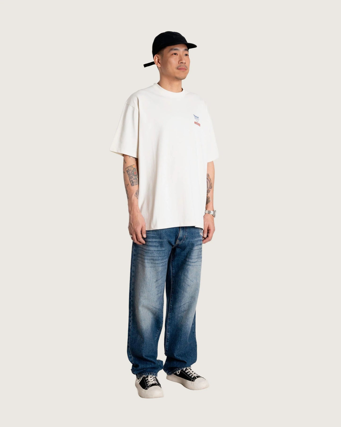 Baine Noodle Tee - Off White