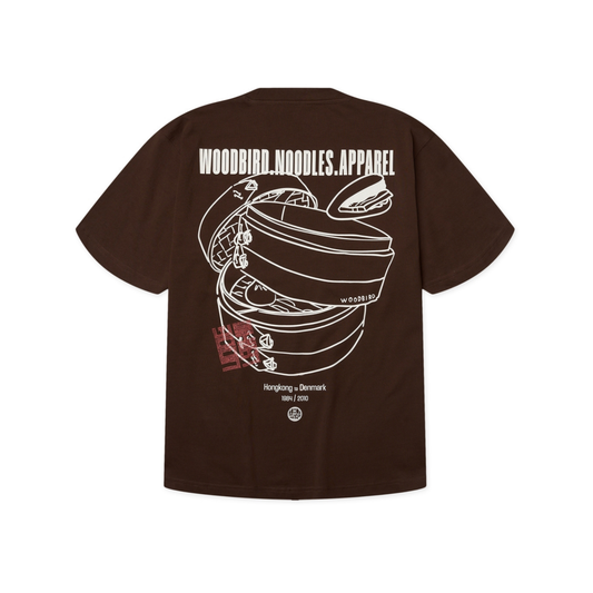 Baine Nopa Tee - Dark Brown