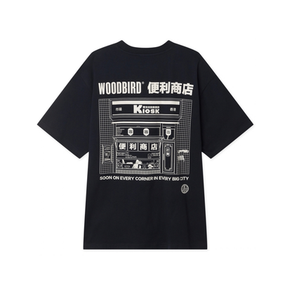 Baine Shop Tee - Dark Navy