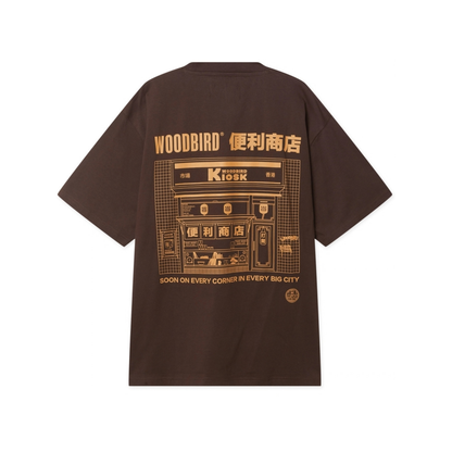 Baine Shop Tee - Fudge Brown