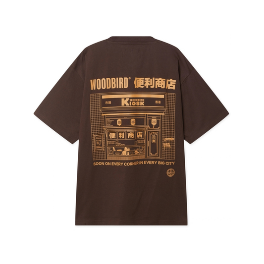 Baine Shop Tee - Fudge Brown
