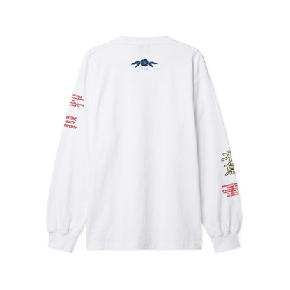 Baine Trade LS Tee - White