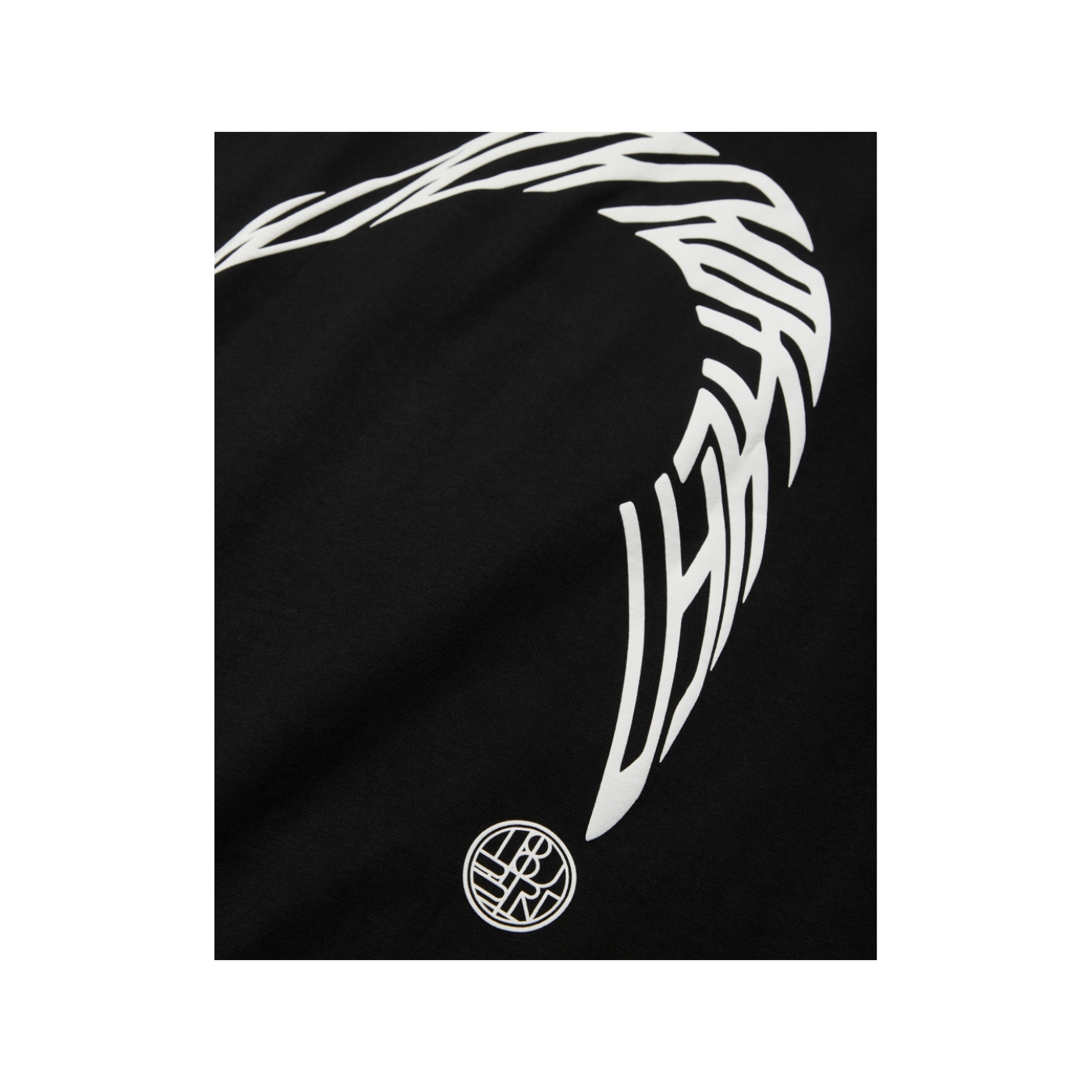 Baine Warp Tee - Black