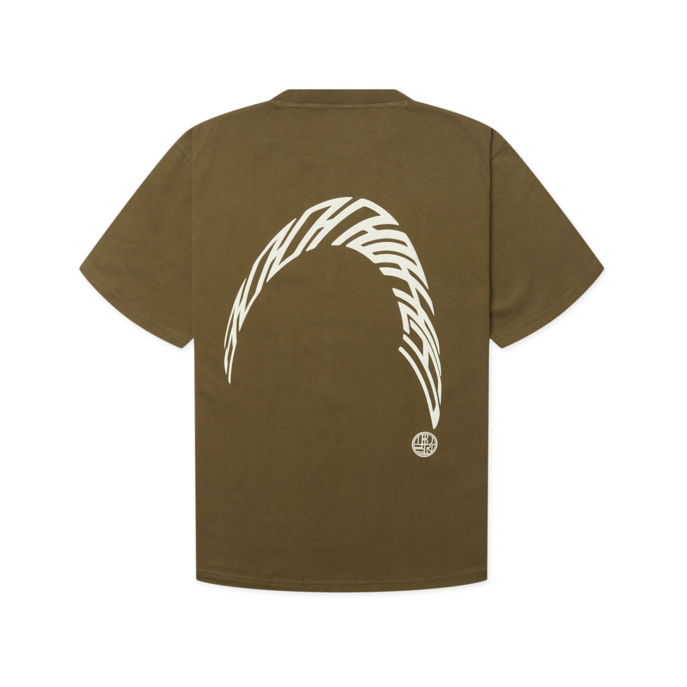 Baine Warp Tee - Dark Olive