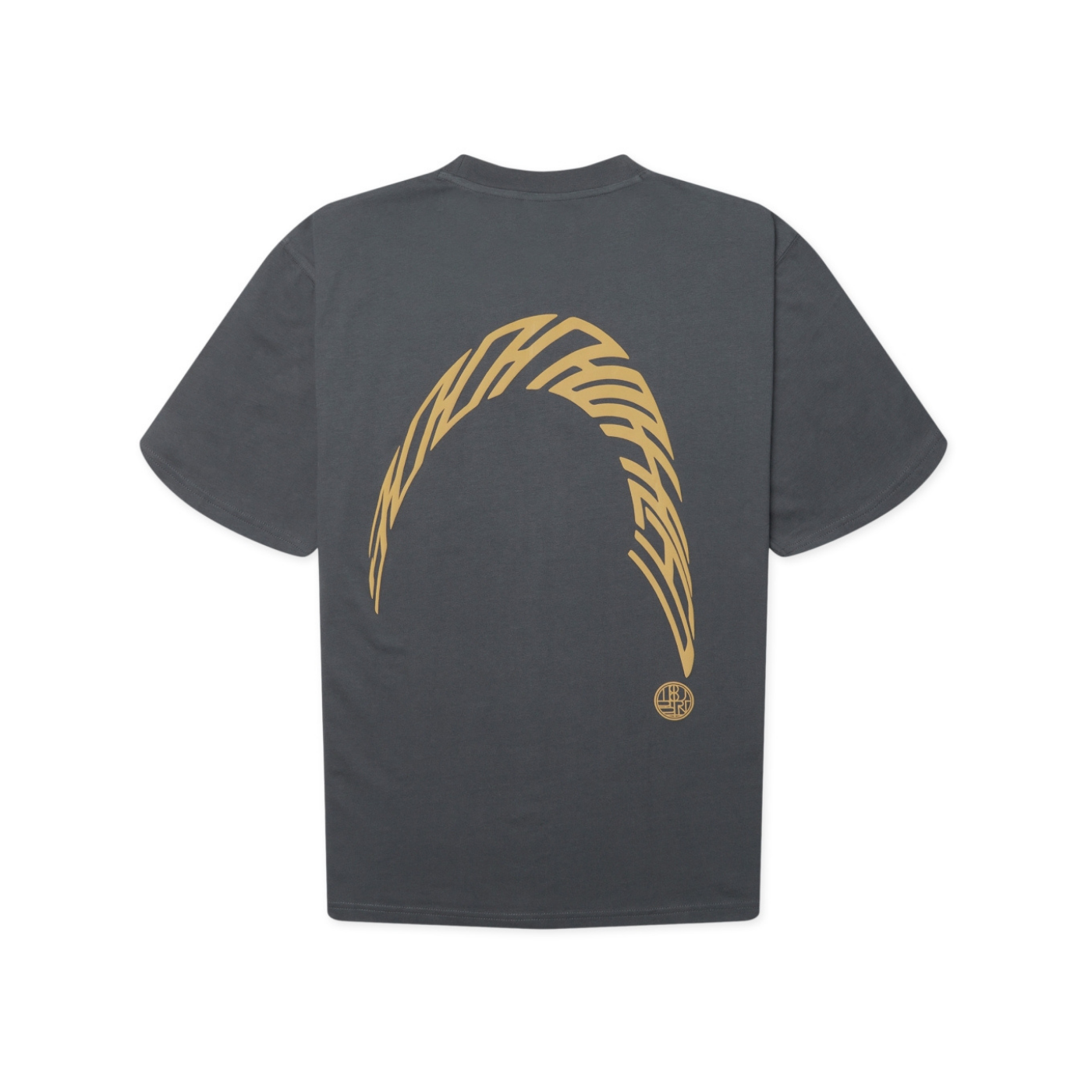 Baine Warp Tee - Slate Blue