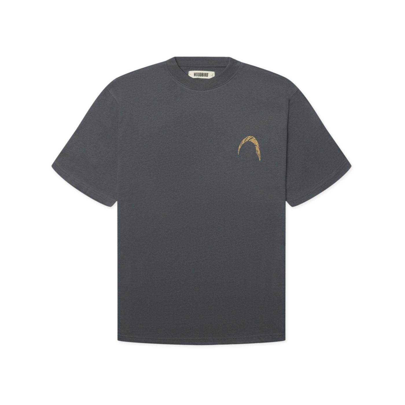 Baine Warp Tee - Slate Blue