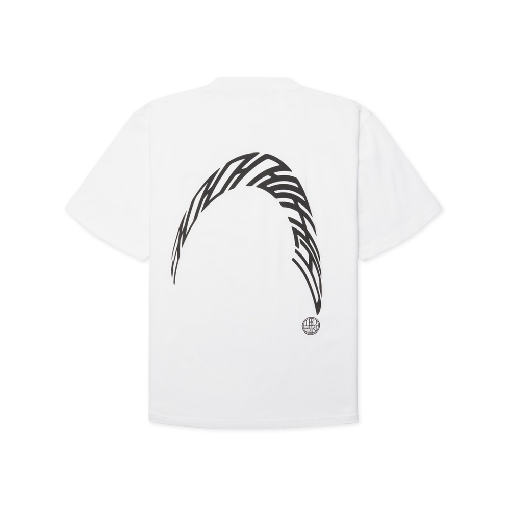 Baine Warp Tee - White