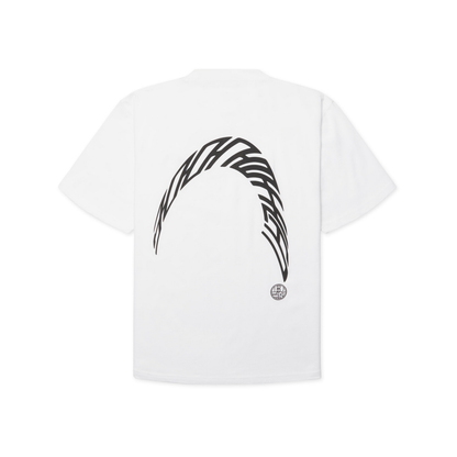 Baine Warp Tee - White