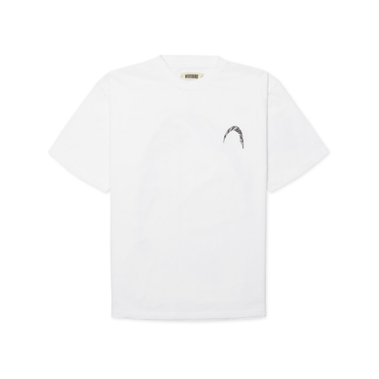 Baine Warp Tee - White