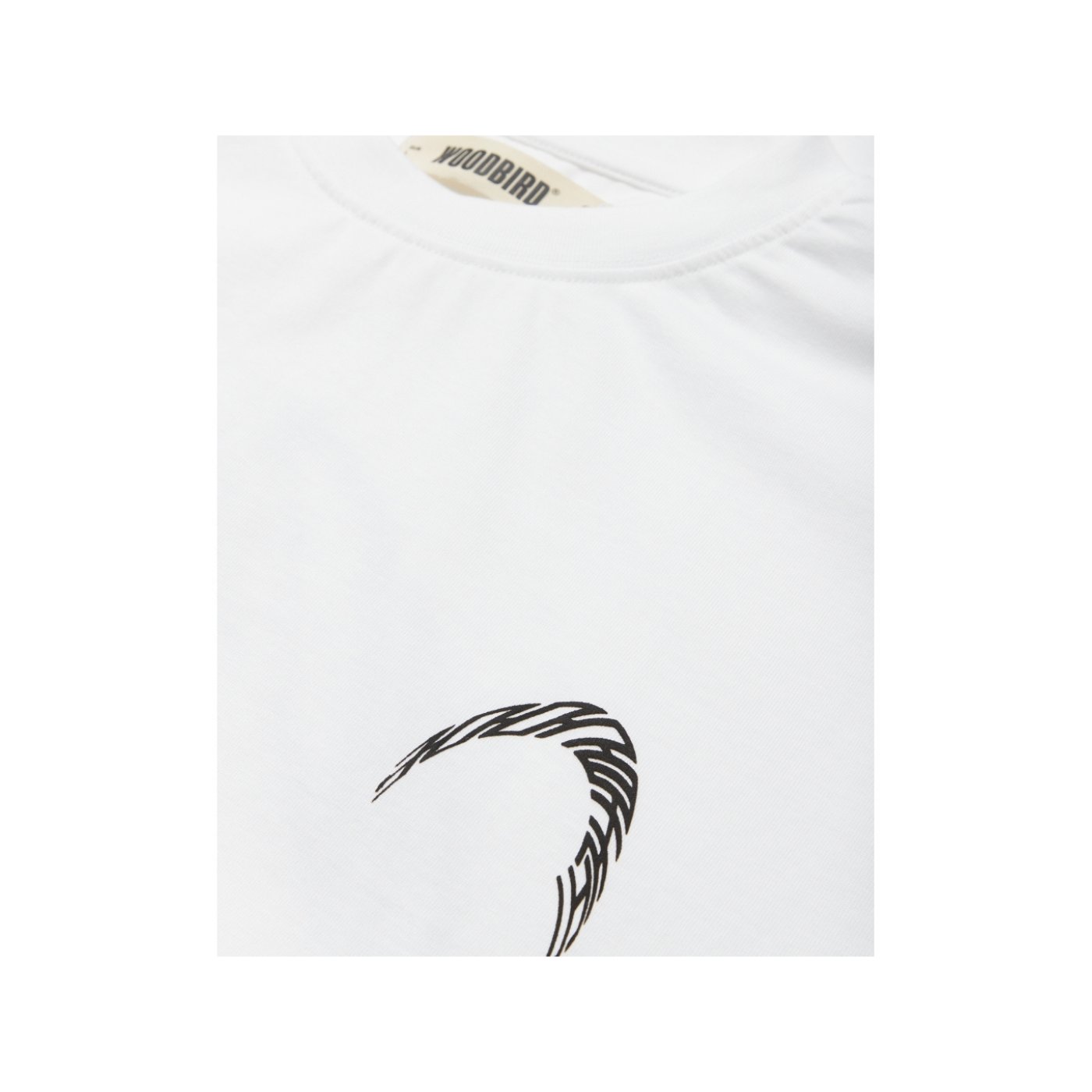 Baine Warp Tee - White