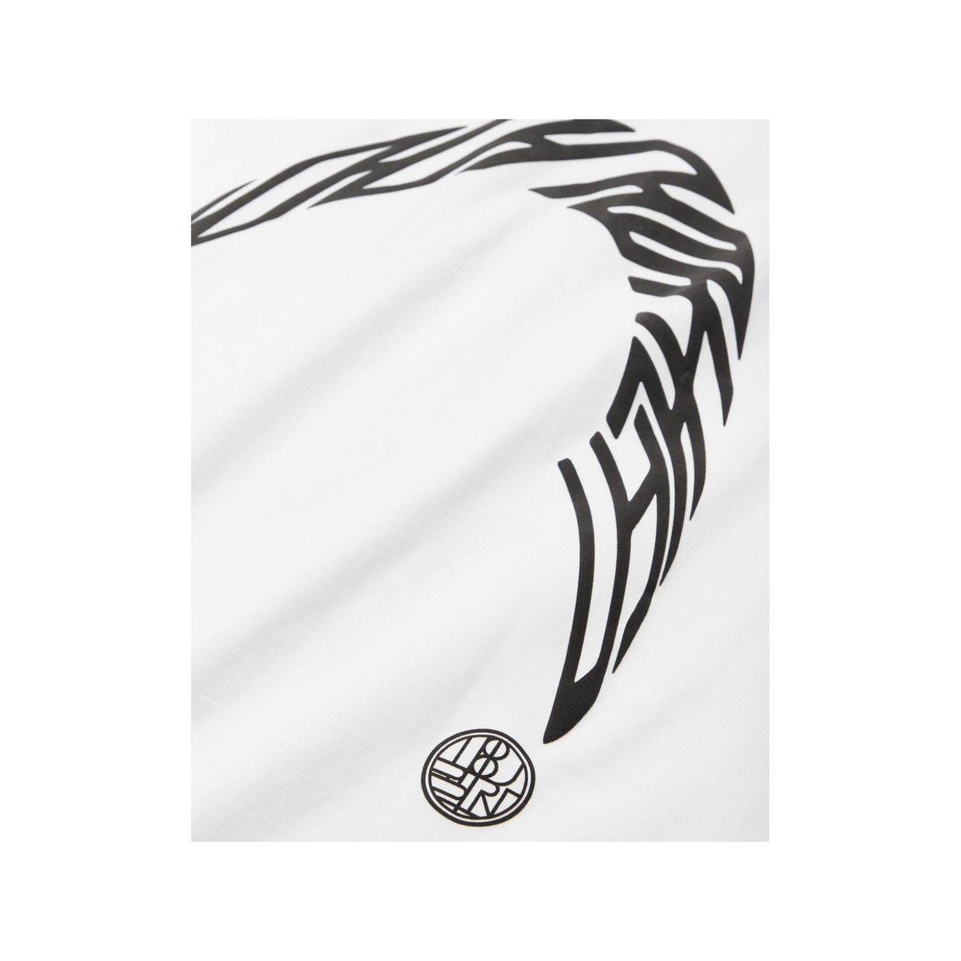 Baine Warp Tee - White