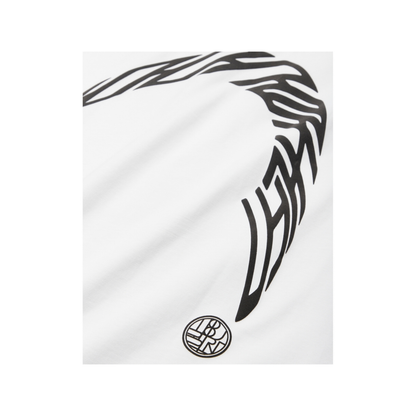 Baine Warp Tee - White