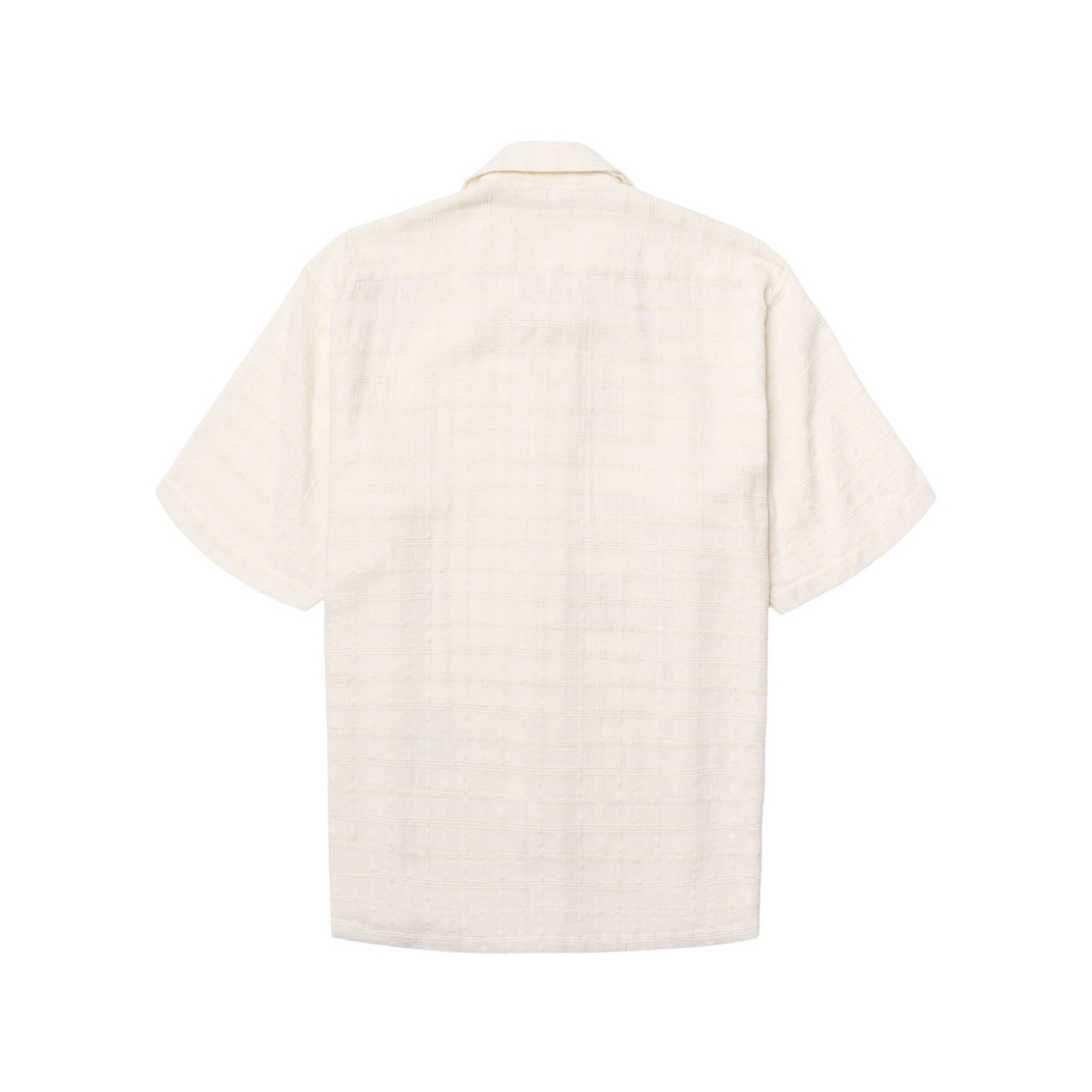 Banks Struc Check Shirt - Off White
