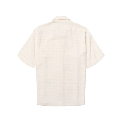 Banks Struc Check Shirt - Off White
