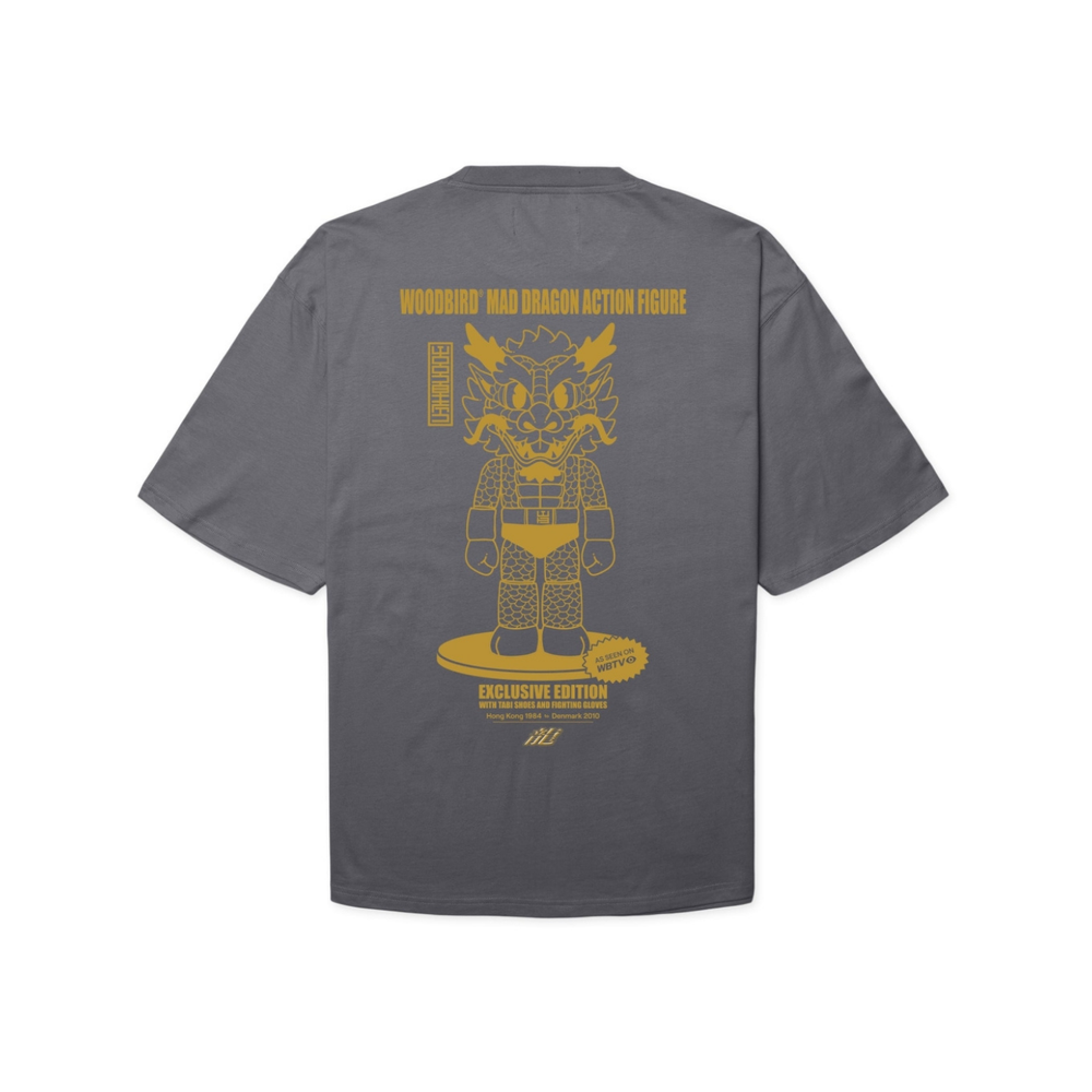 Beam Action Tee - Slate Blue