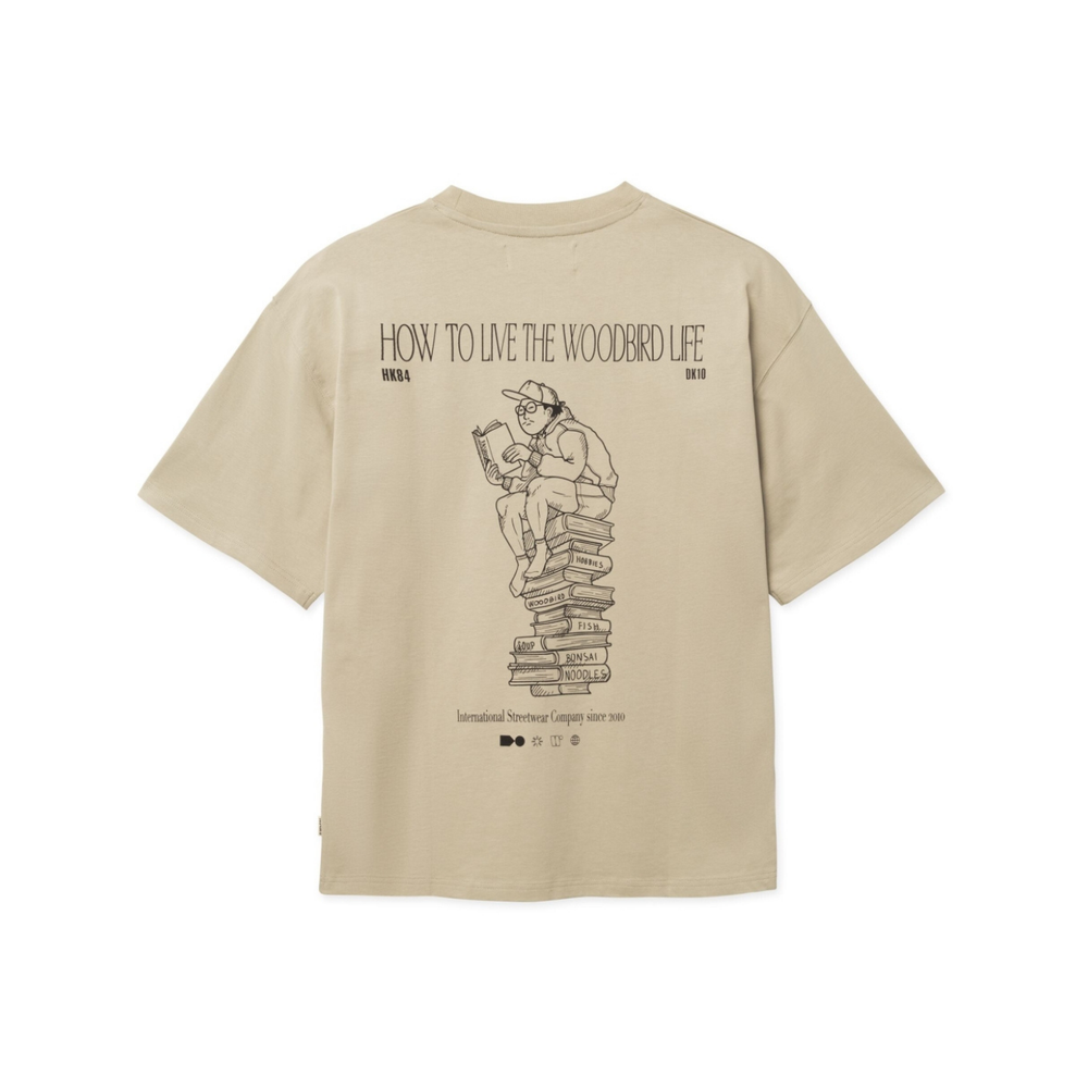 Beam Book Tee - Stone