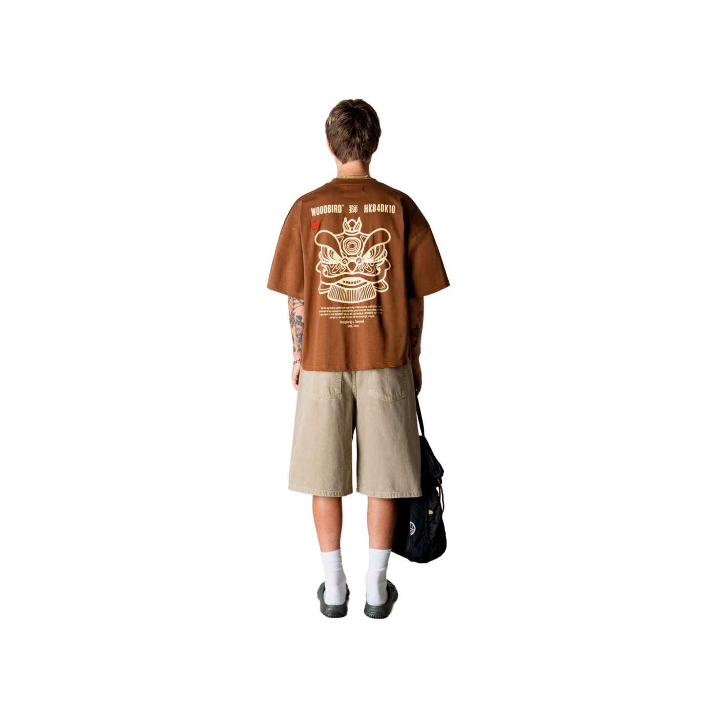 Beam Lion Tee - Mid Brown