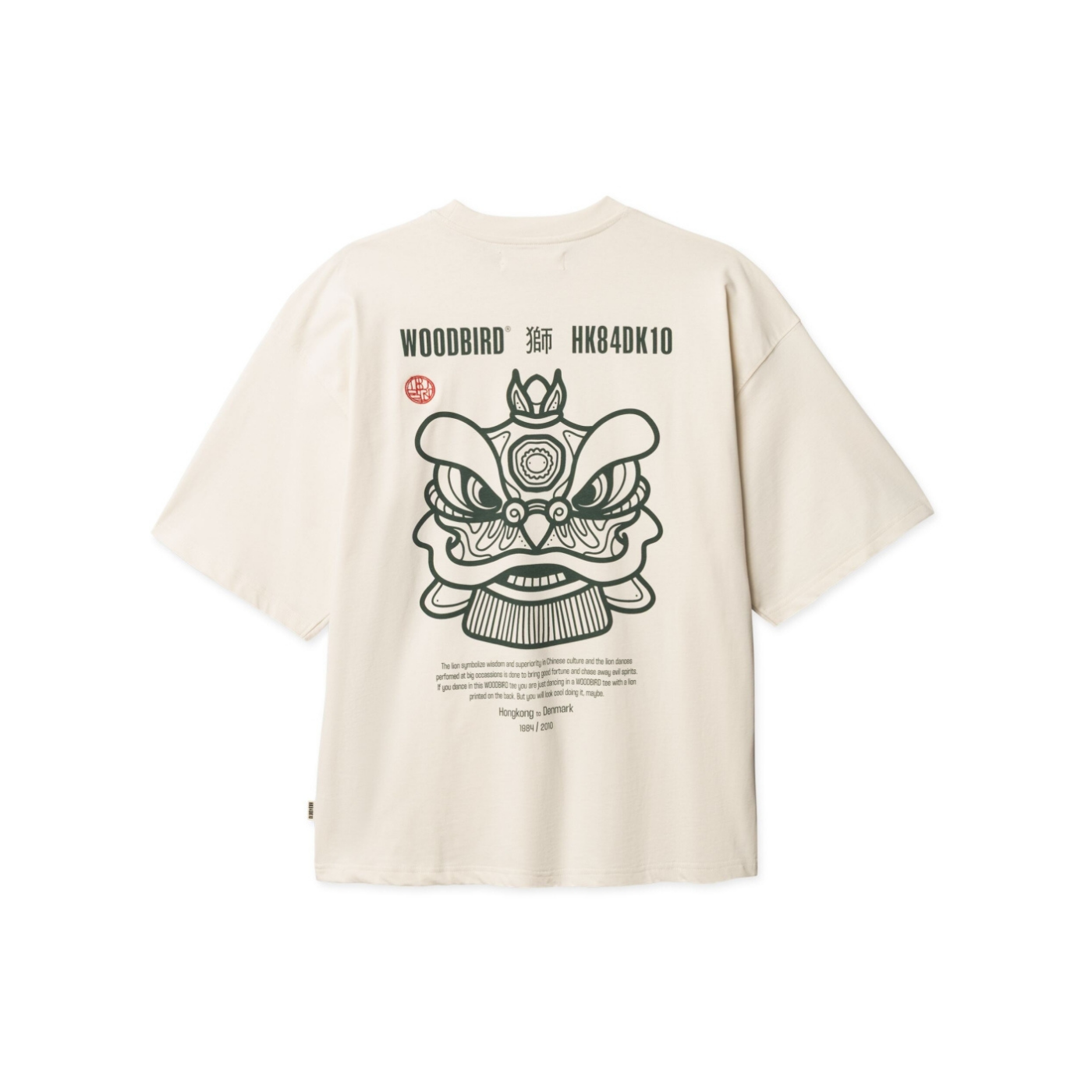 Beam Lion Tee - Off White