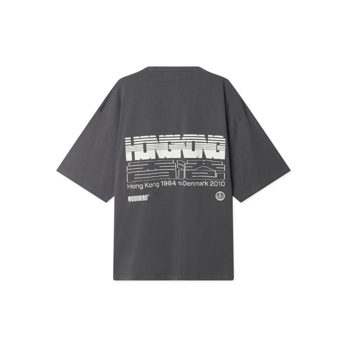 Beam Retro Tee - Slate Blue