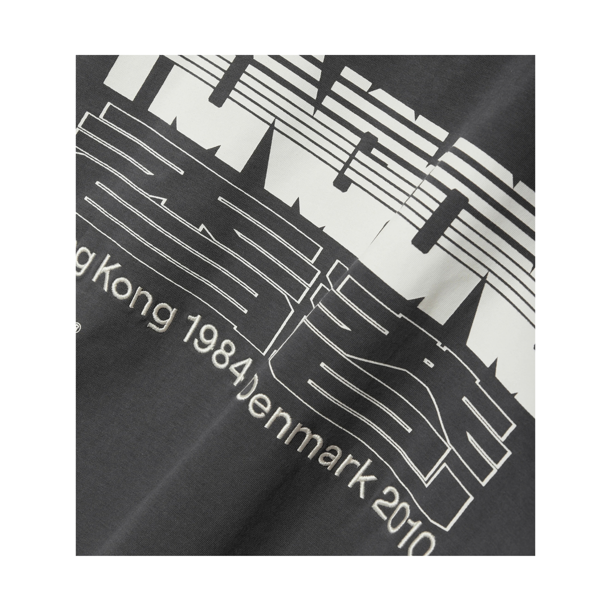 Beam Retro Tee - Slate Blue