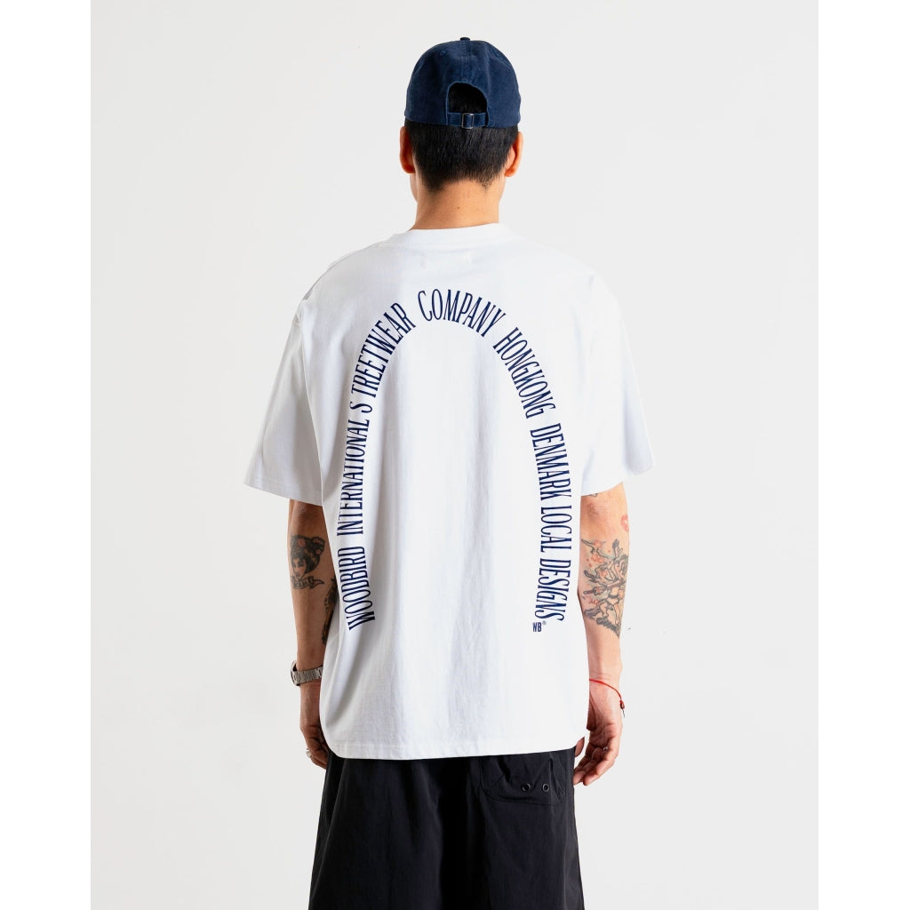 Beam Street Tee - White