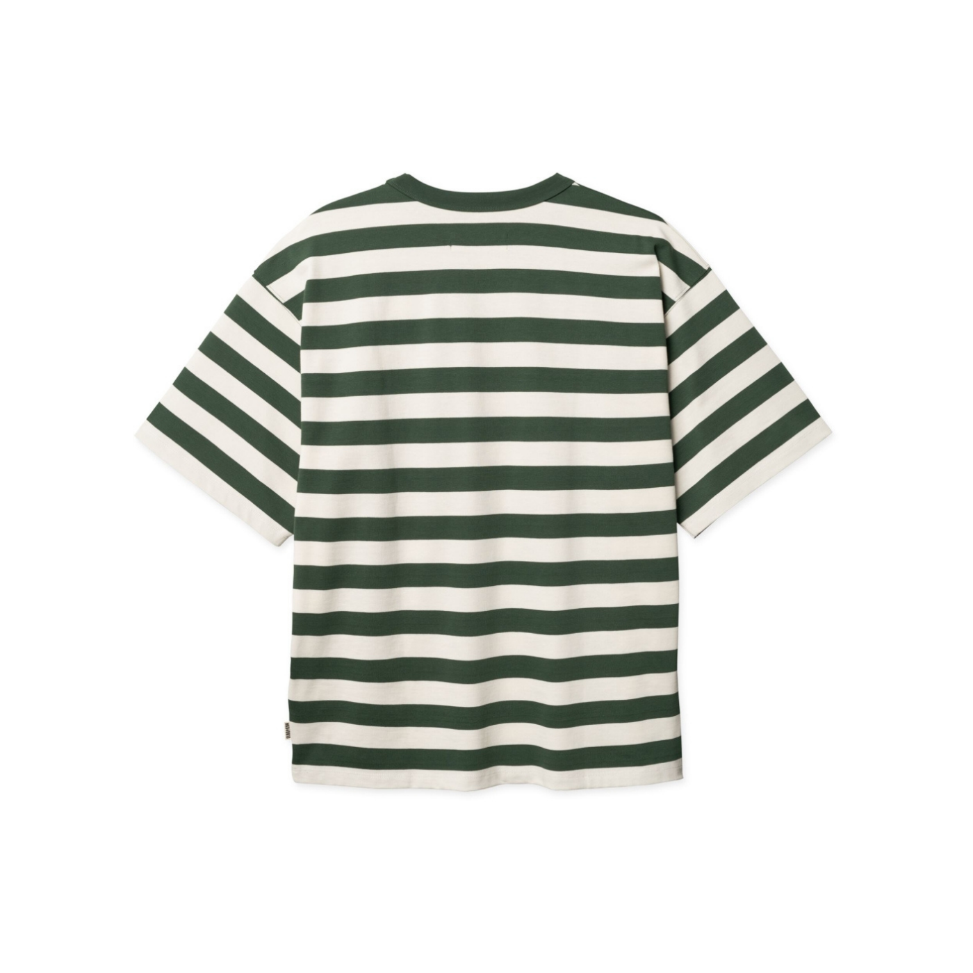 Beam Stripe Tee - Pine Green