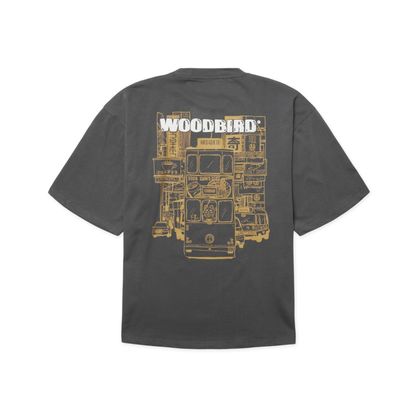 Beam Tram Tee - Slate Blue