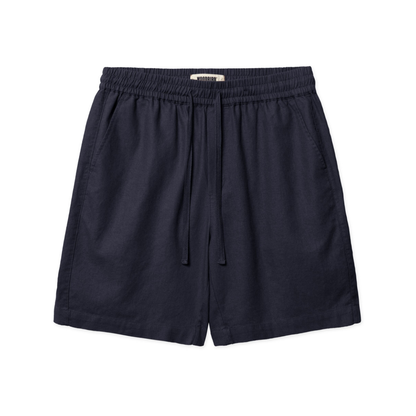 Bommy Linen Short - Navy