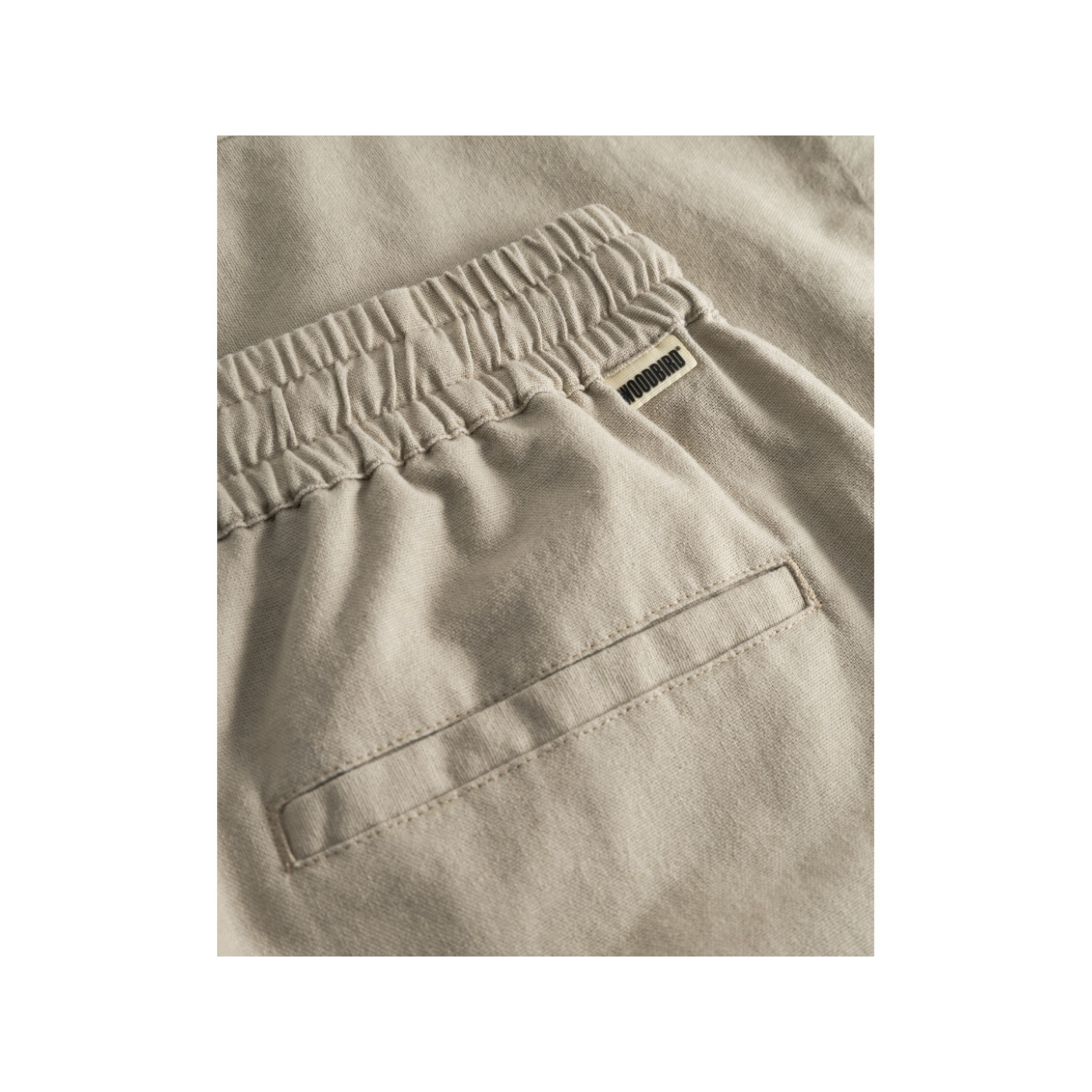 Bommy Linen Short - Stone