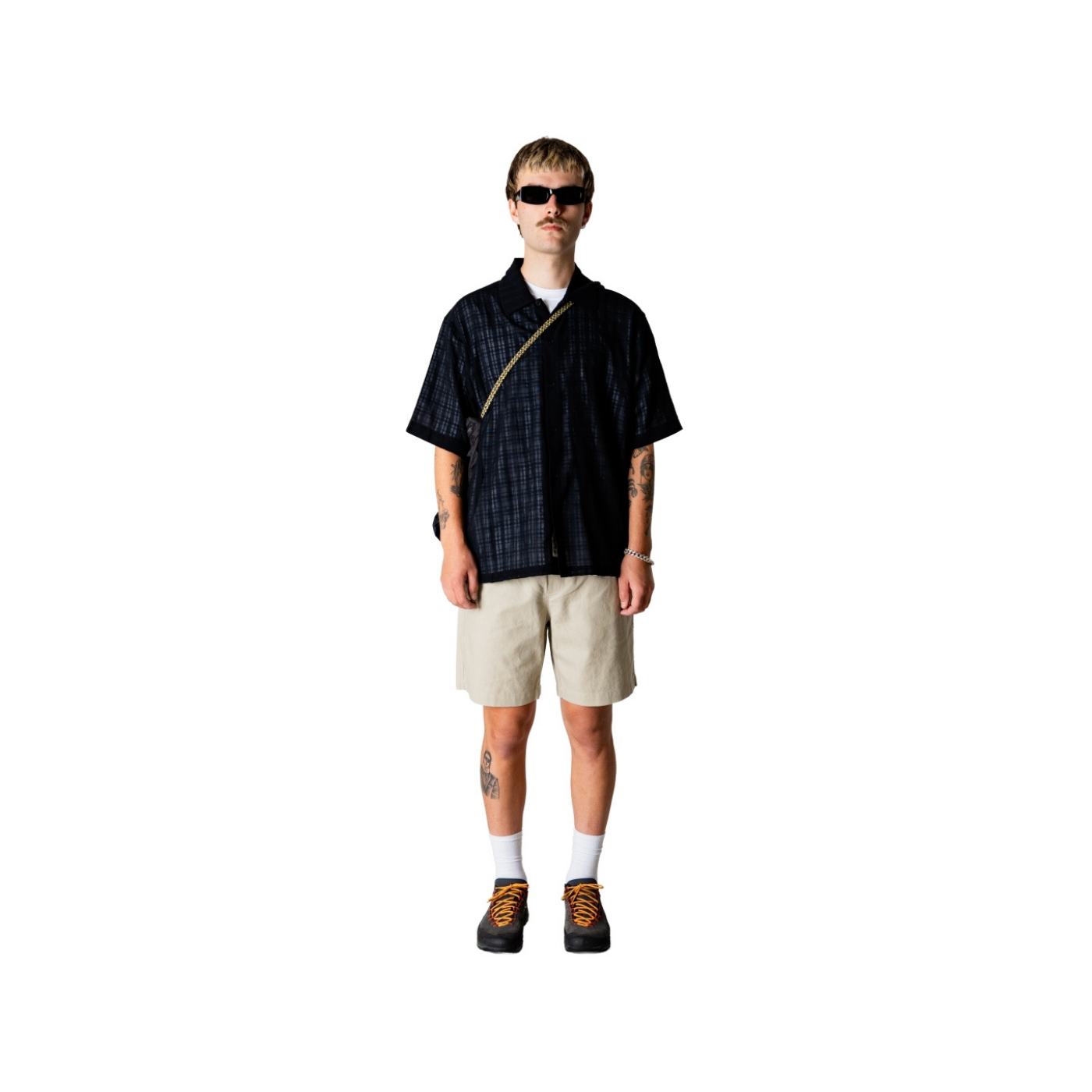 Bommy Linen Short - Stone