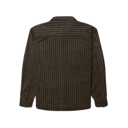 Buzo Herringbone Shirt - Dark Olive