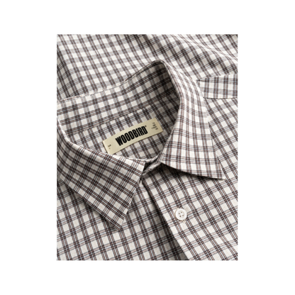 Buzo Yue Check Shirt - Sand/Brown