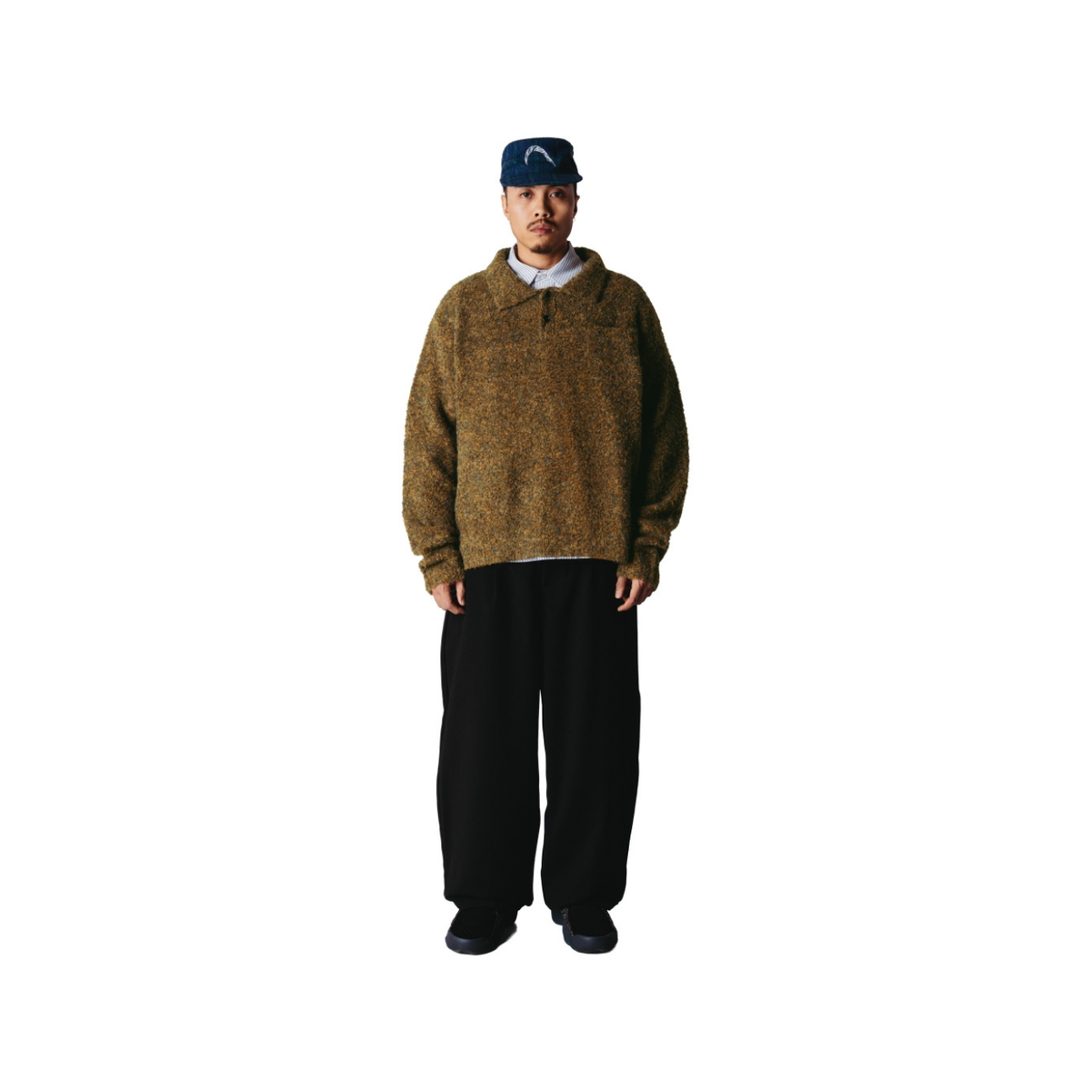 Dom Loop Polo - Dark Olive
