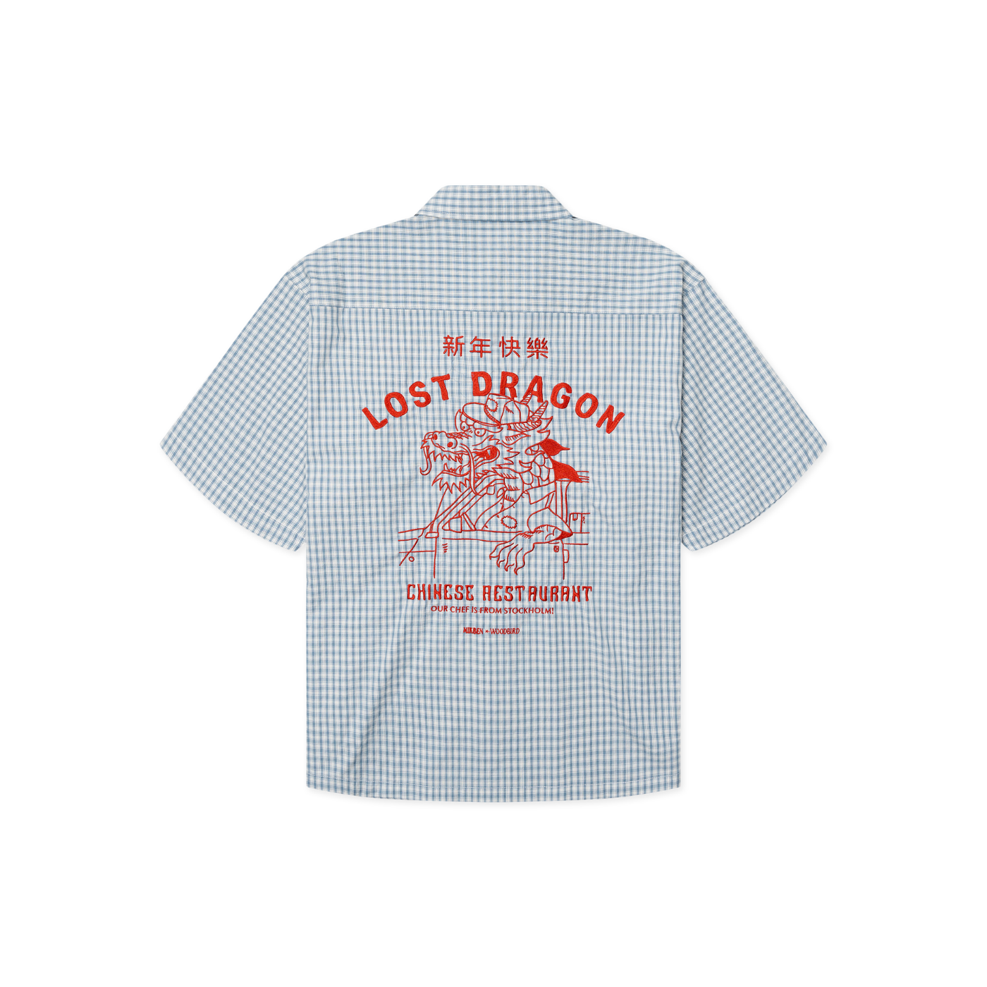Dragon Shirt NIKBEN - Blue/White