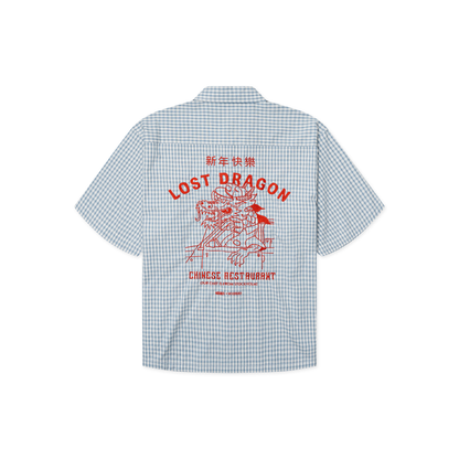 Dragon Shirt NIKBEN - Blue/White