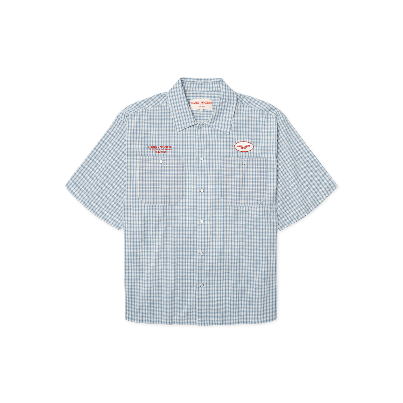 Dragon Shirt NIKBEN - Blue/White