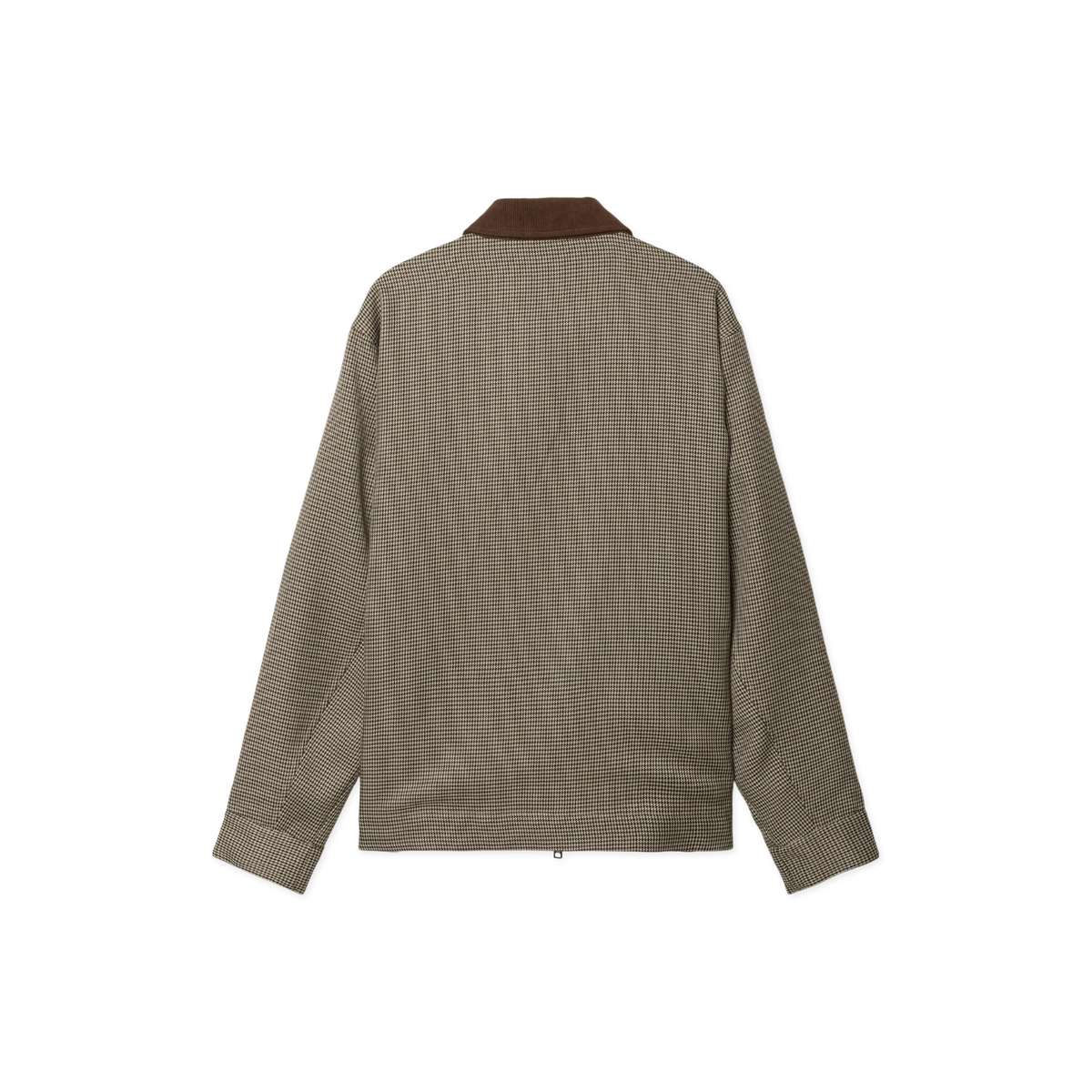 Pon Check Jacket - Sand / Fudge