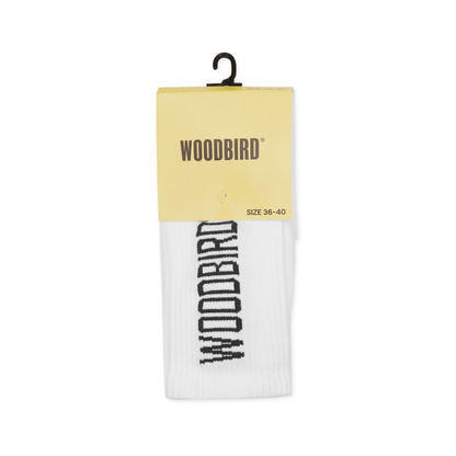 Tennis Logo Socks - White / Black