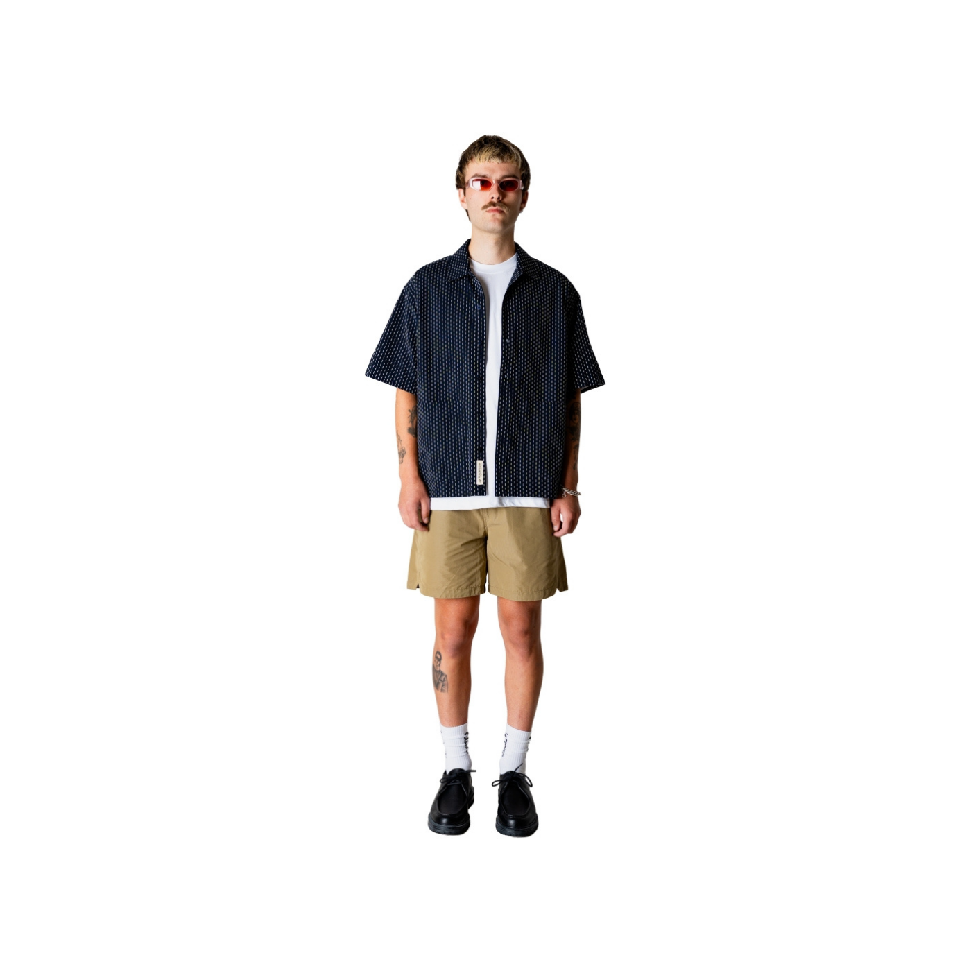 Wang Shiko Shirt - Dark Navy